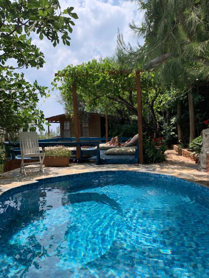 Bamboo Bungalow With Sea View In Kabak Bay, Oeluedeniz フェティエ エクステリア 写真