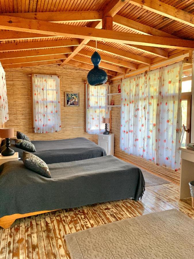 Bamboo Bungalow With Sea View In Kabak Bay, Oeluedeniz フェティエ エクステリア 写真